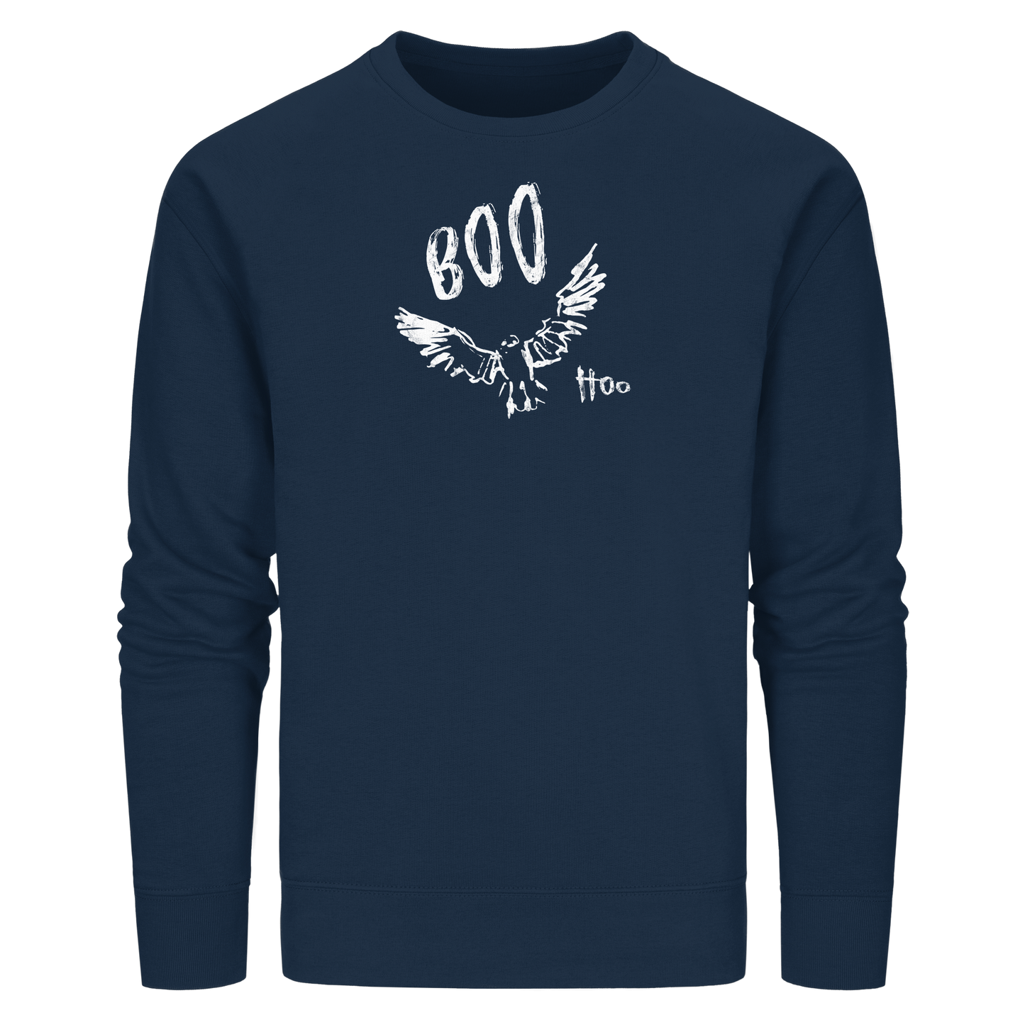 Boo Hoo! Fliegende Eule  - Organic Basic Unisex Sweatshirt