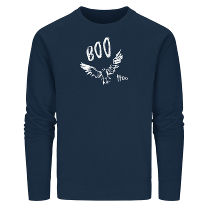 Boo Hoo! Fliegende Eule  - Organic Basic Unisex Sweatshirt