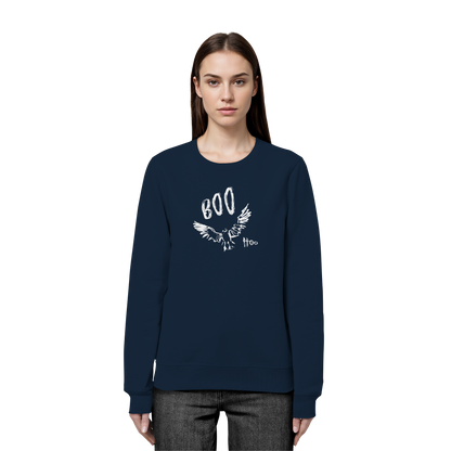 Boo Hoo! Fliegende Eule  - Organic Basic Unisex Sweatshirt