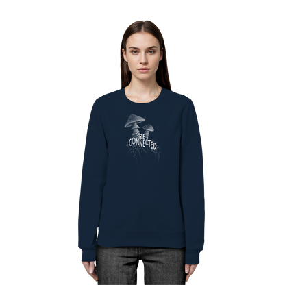 Be Connected Panther-Pilz - Organic Basic Unisex Sweatshirt