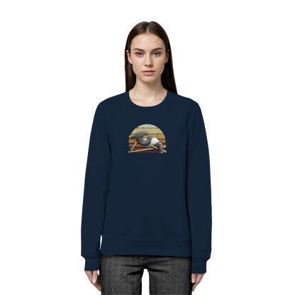 Lässiger Retro Sundown Tapir - Organic Basic Unisex Sweatshirt