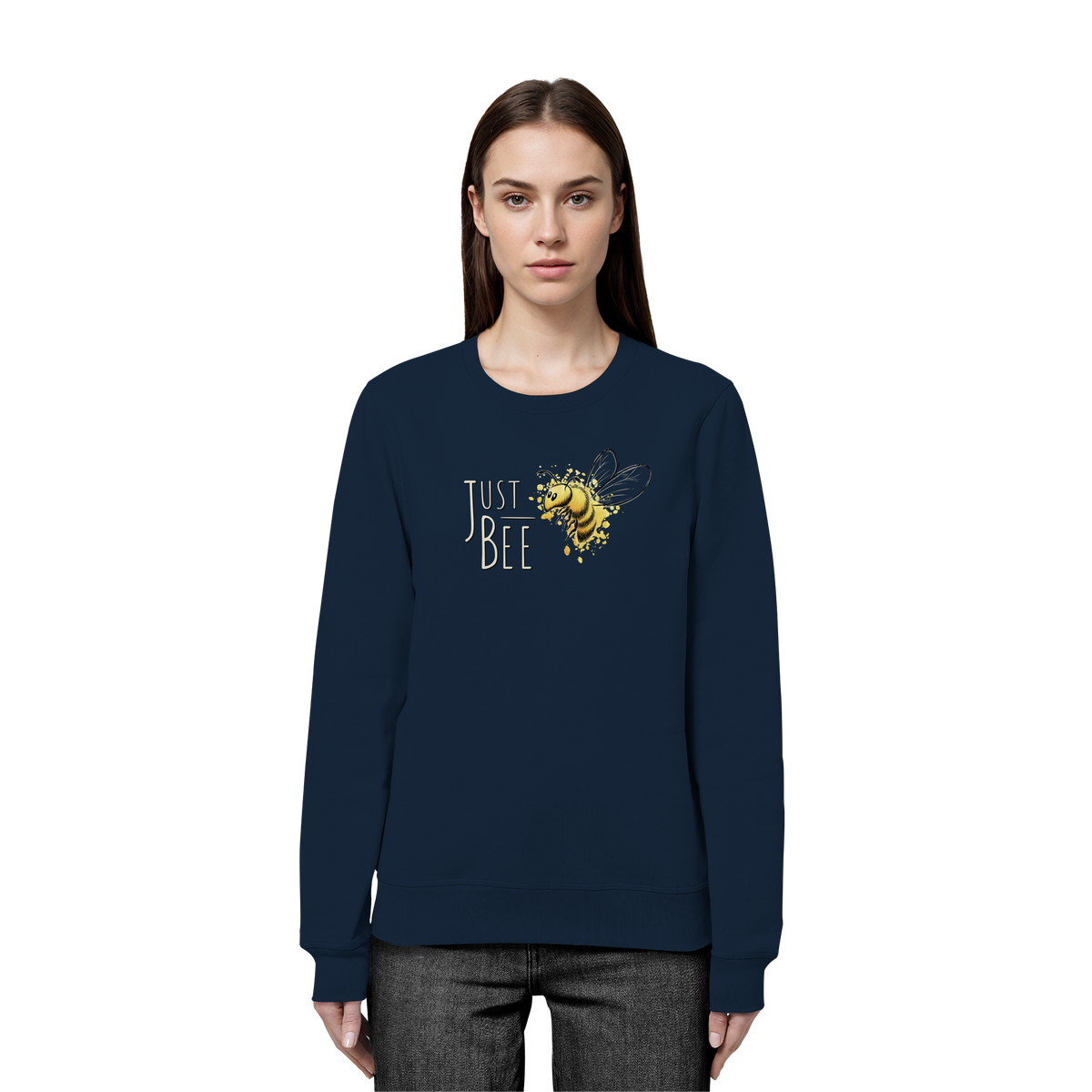 Just Bee, kleine Honig-Biene - Organic Basic Unisex Sweatshirt
