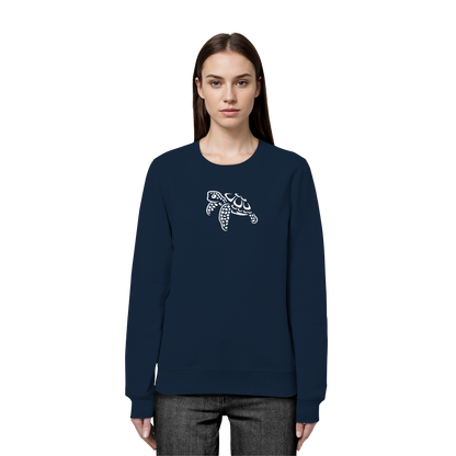 schwimmende Meeres-Schildkröte - Organic Basic Unisex Sweatshirt
