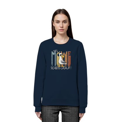 Sei Möwe Scheiß Drauf  - Organic Basic Unisex Sweatshirt