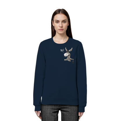 Nö! Störrischer Esel - Organic Basic Unisex Sweatshirt