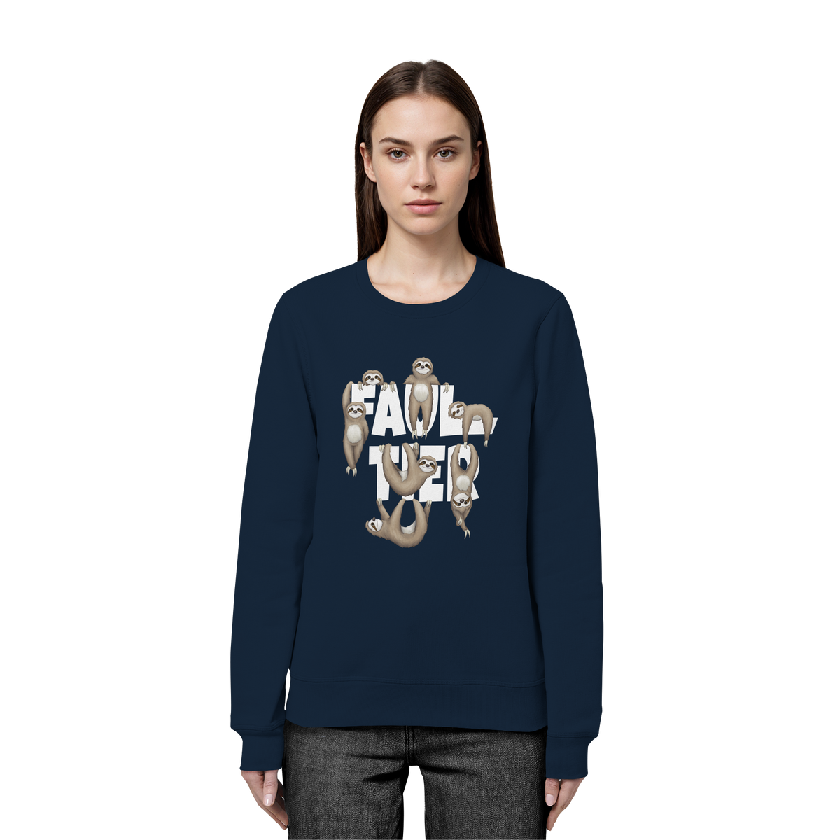 Viele gechillte Faultiere - Organic Basic Unisex Sweatshirt