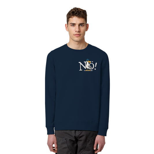 Nö Kein Bock Möwe - Organic Basic Unisex Sweatshirt