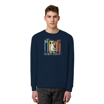 Sei Möwe Scheiß Drauf  - Organic Basic Unisex Sweatshirt