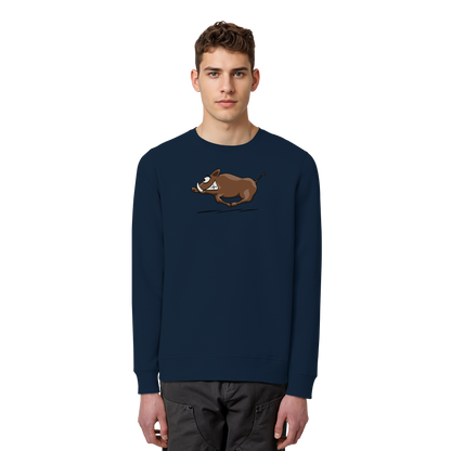 sauwildes Wildschwein | Wildsau  - Organic Basic Unisex Sweatshirt