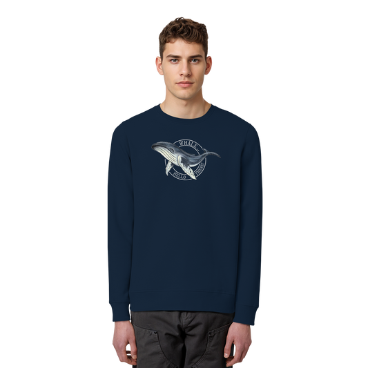 Whale, Hello There | Buckelwal - Organic Basic Unisex Sweatshirt