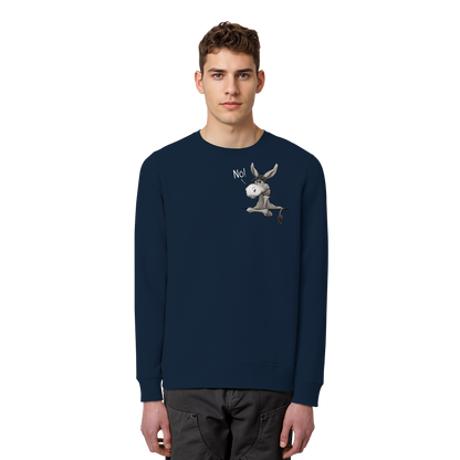 Nö! Störrischer Esel - Organic Basic Unisex Sweatshirt
