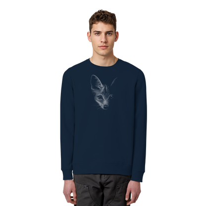 Fuchs Kritzelkunst Illustration - Organic Basic Unisex Sweatshirt