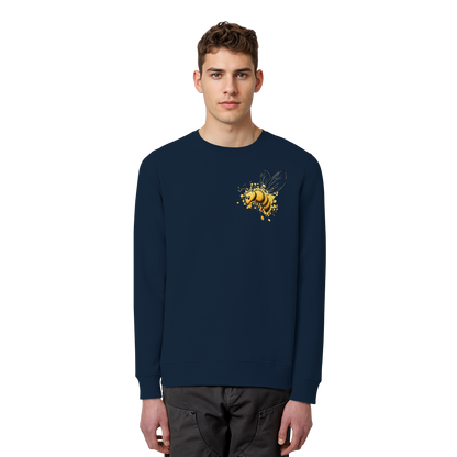 Lässige kleine Honig-Biene - Organic Basic Unisex Sweatshirt