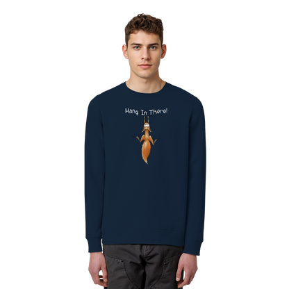 Hang In There | Lässiges Eichhörnchen - Organic Basic Unisex Sweatshirt