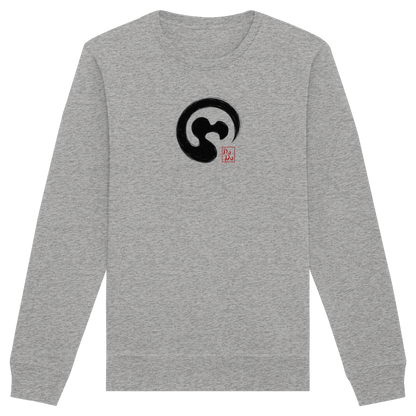 Zen Dodo im japanischen Enso Kreis - Organic Basic Unisex Sweatshirt