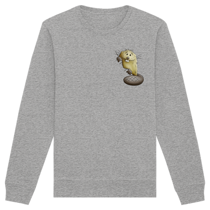 Lustiger frecher Biber - Organic Basic Unisex Sweatshirt