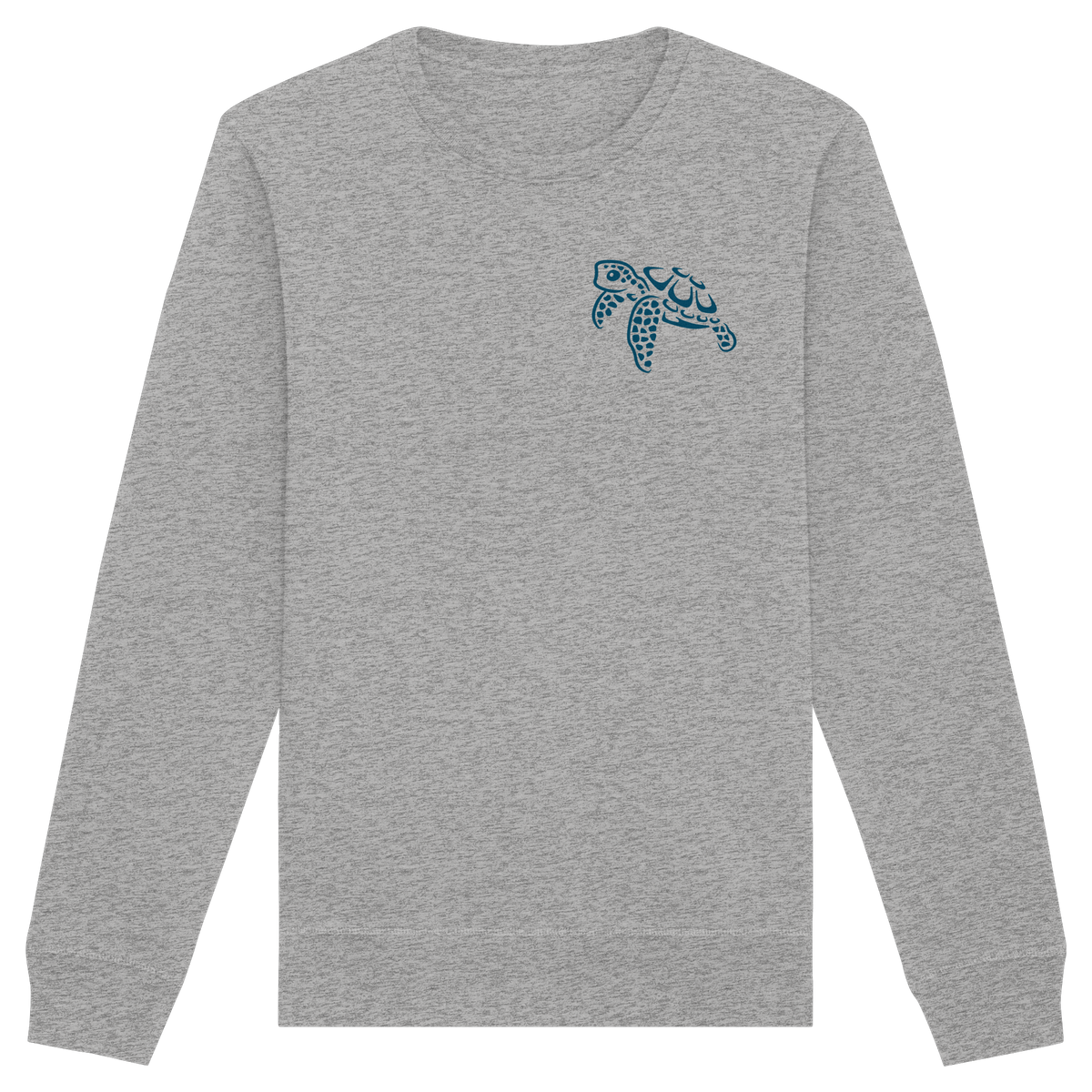 Lässig lustige Wasserschildkröte - Organic Basic Unisex Sweatshirt