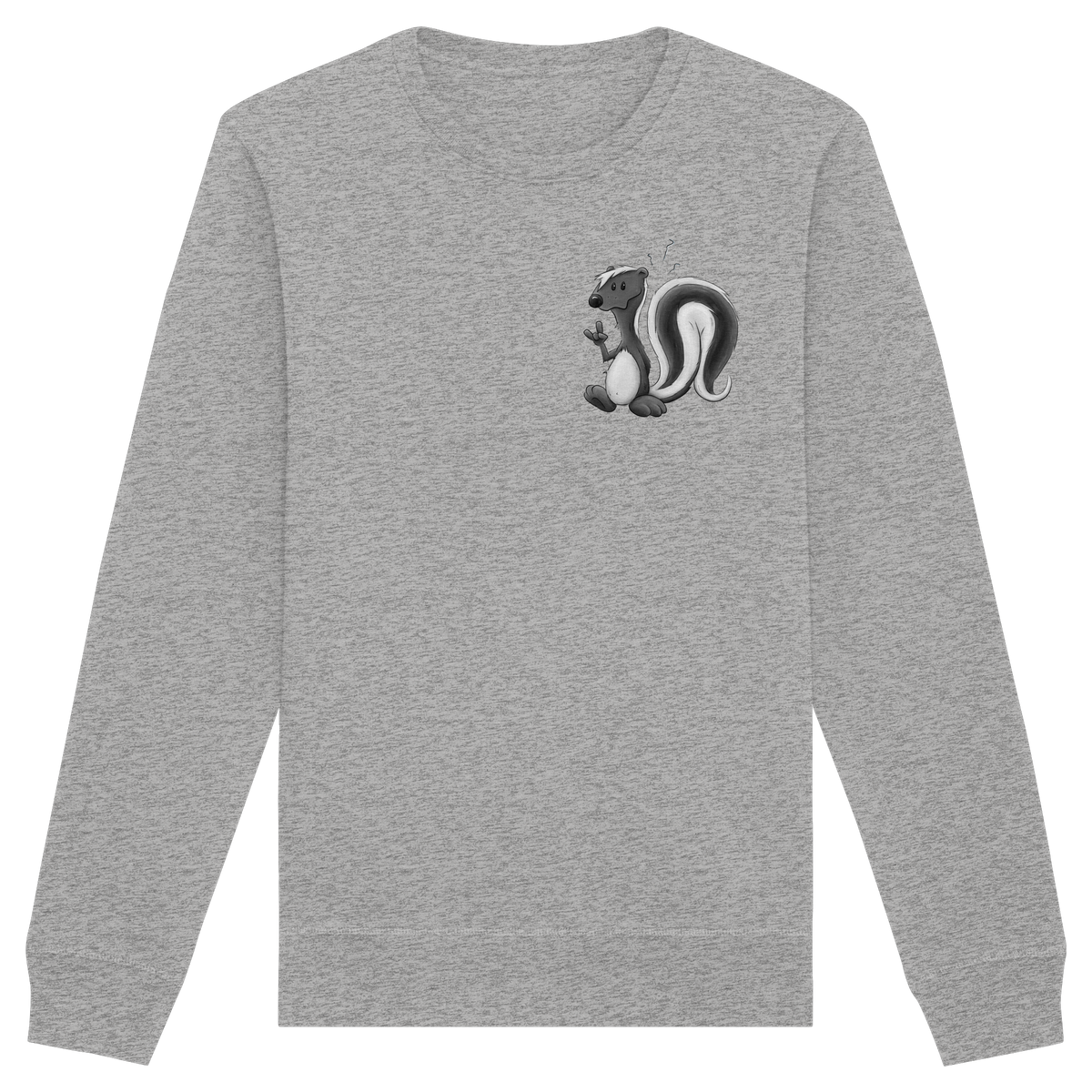 Lustig stinkiges Stinktier - Organic Basic Unisex Sweatshirt