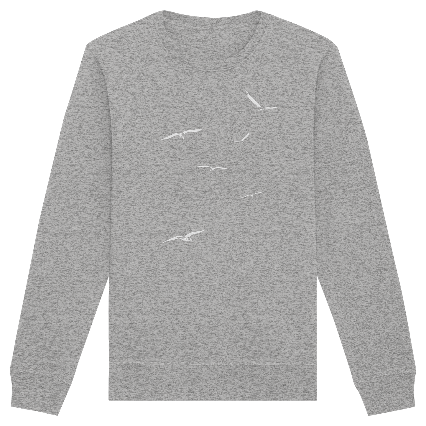 Vogelschwarm – Traum vom Fliegen - Organic Basic Unisex Sweatshirt