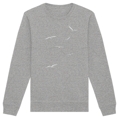 Vogelschwarm – Traum vom Fliegen - Organic Basic Unisex Sweatshirt