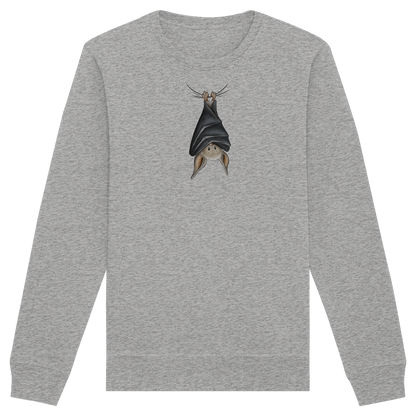 Lustig chillende Fledermaus - Organic Basic Unisex Sweatshirt