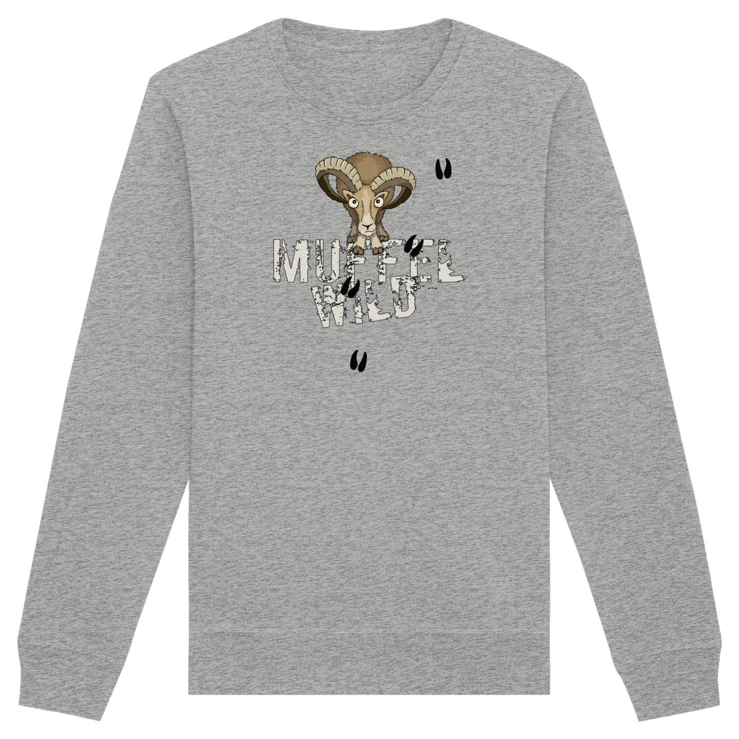 Muffel Wild Mufflon - Organic Basic Unisex Sweatshirt