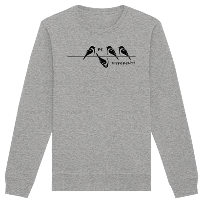 Sei anders, kleiner Spatz - Organic Basic Unisex Sweatshirt