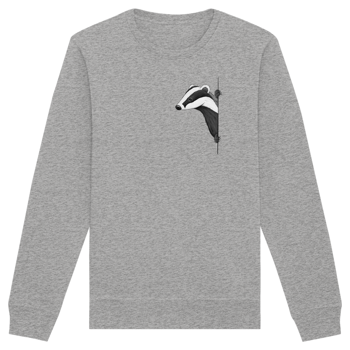 Lässiger Dachs Meister Grimbart - Organic Basic Unisex Sweatshirt