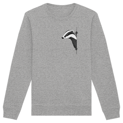 Lässiger Dachs Meister Grimbart - Organic Basic Unisex Sweatshirt