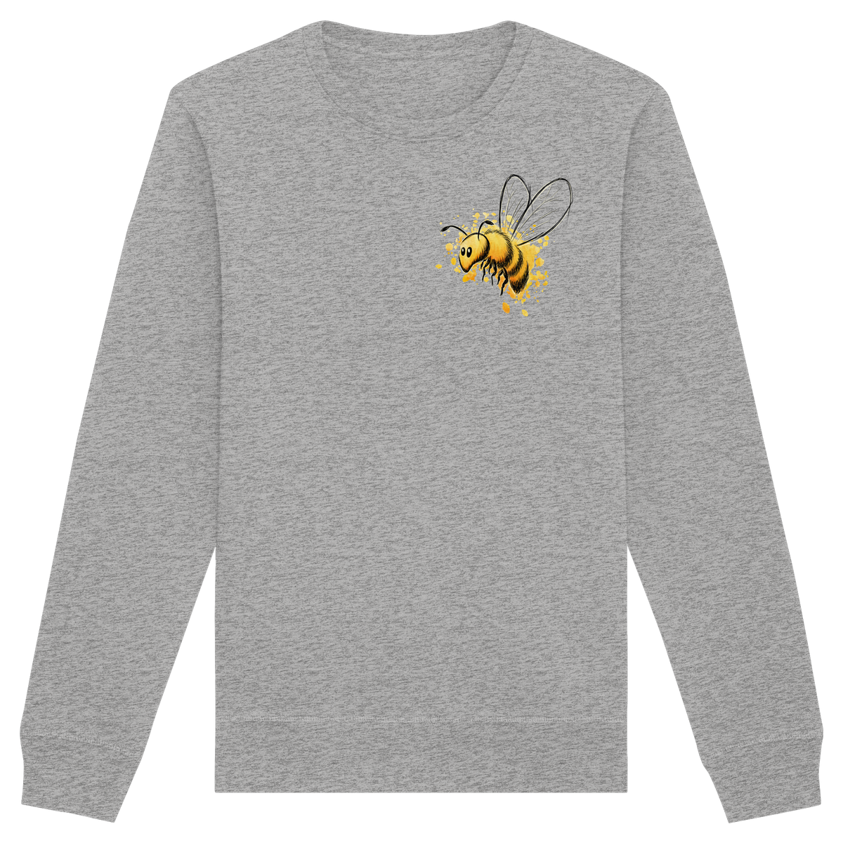 Lässige kleine Honig-Biene - Organic Basic Unisex Sweatshirt