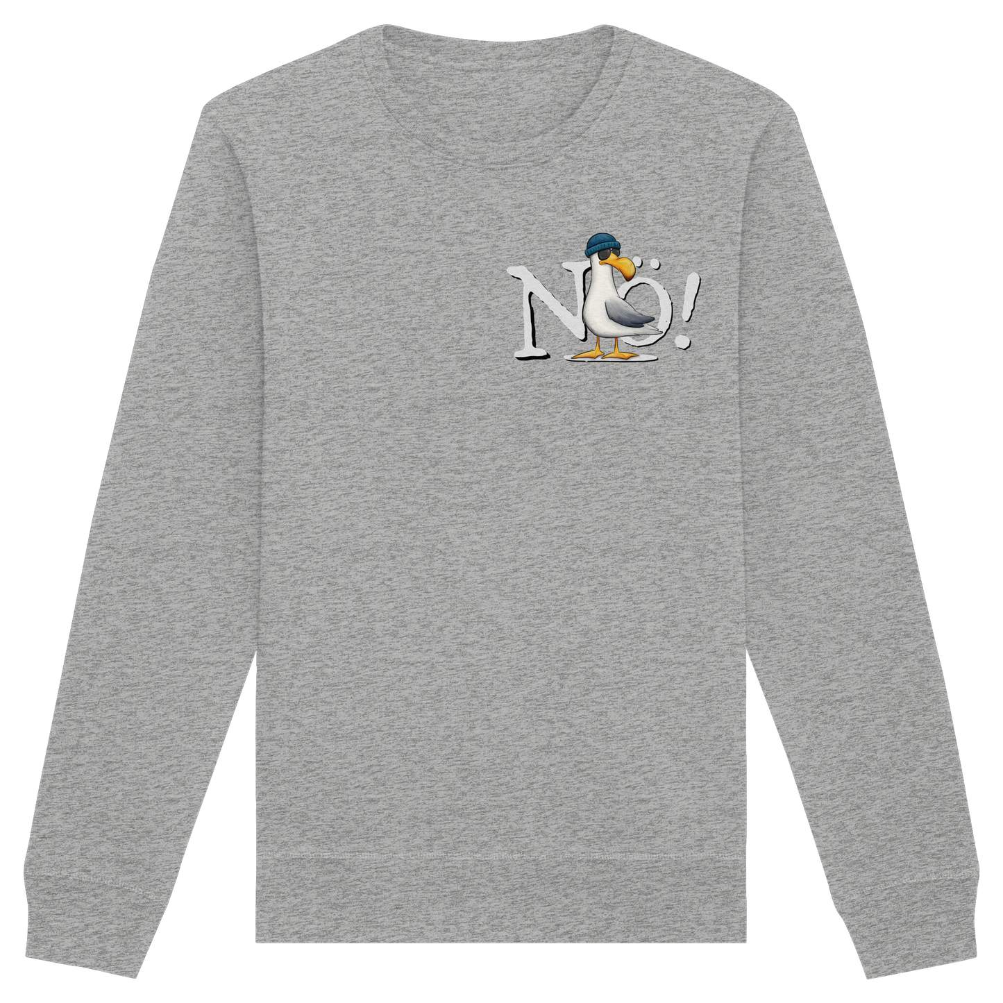 Nö Kein Bock Möwe - Organic Basic Unisex Sweatshirt