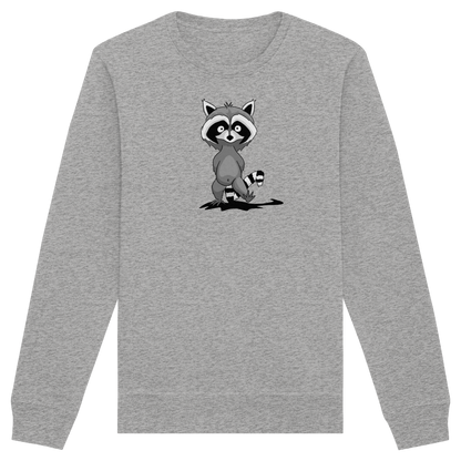 Frecher kleiner Waschbär - Organic Basic Unisex Sweatshirt