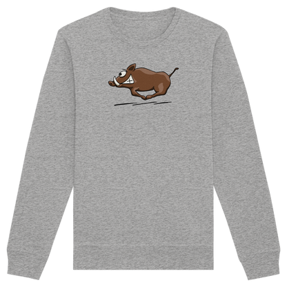 sauwildes Wildschwein | Wildsau  - Organic Basic Unisex Sweatshirt