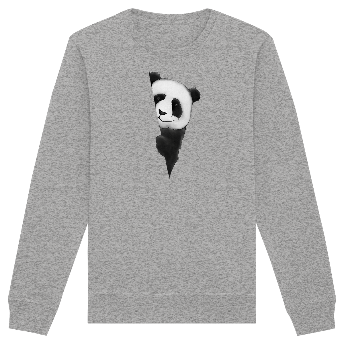 Panda Bär Illustration - Organic Basic Unisex Sweatshirt