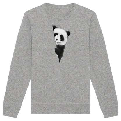Panda Bär Illustration - Organic Basic Unisex Sweatshirt
