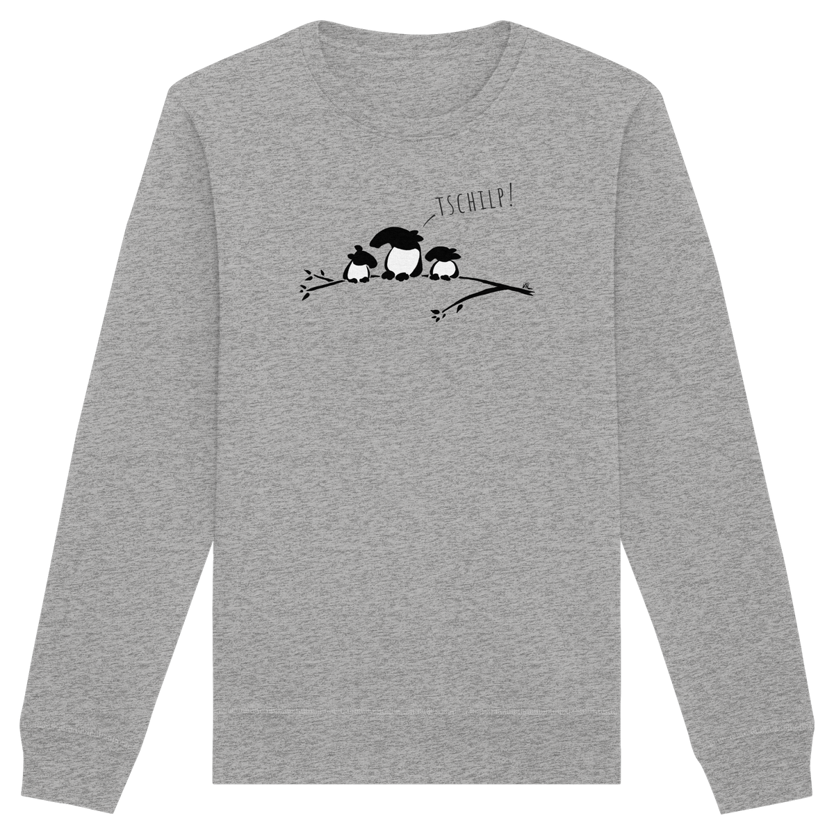 Drei kleine Tapir-Vögel - Organic Basic Unisex Sweatshirt