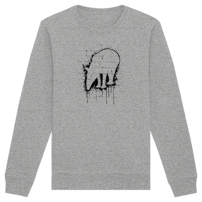 Urban Street Art Tapir Silhouette - Organic Basic Unisex Sweatshirt