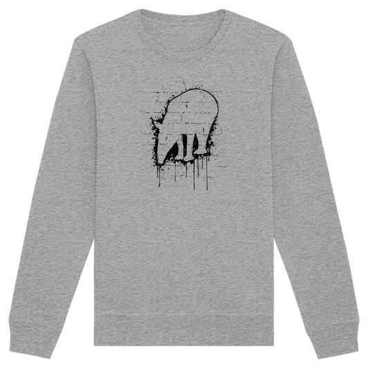 Urban Street Art Tapir Silhouette - Organic Basic Unisex Sweatshirt