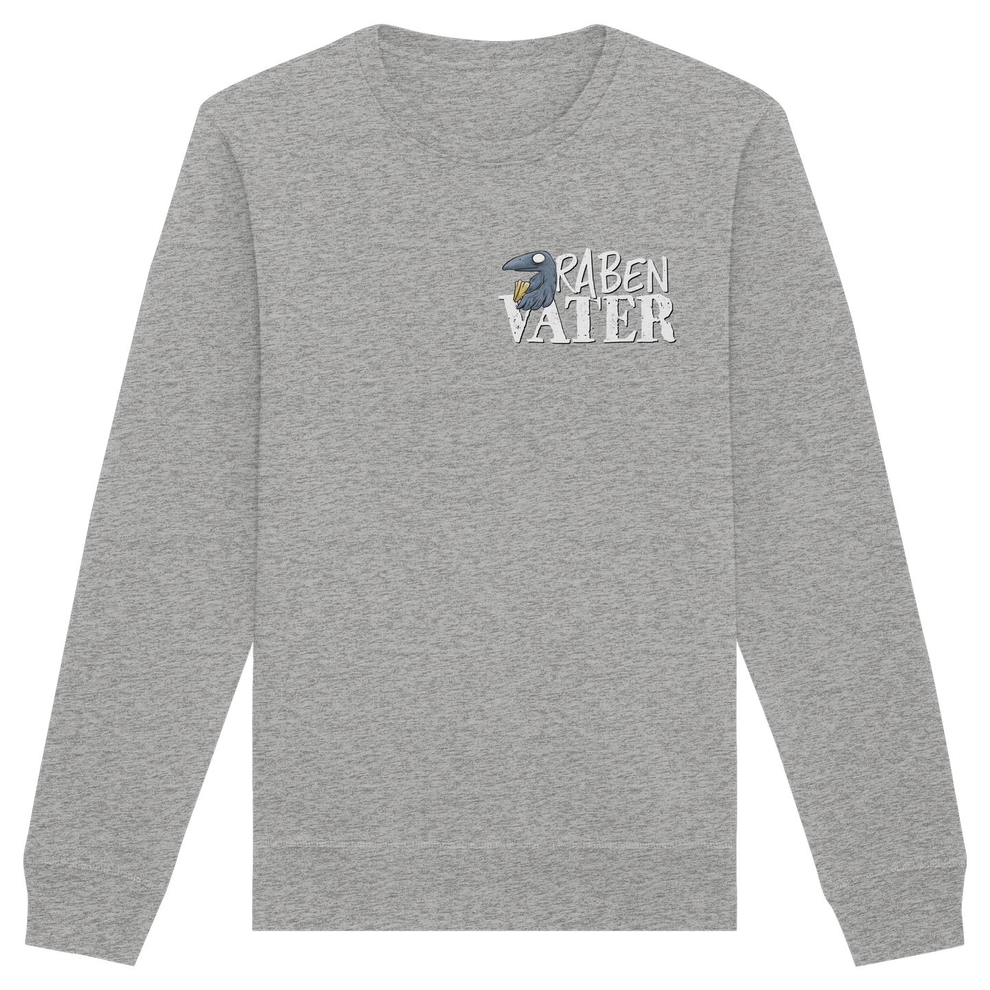 Rabenvater Krähenpapa - Organic Basic Unisex Sweatshirt