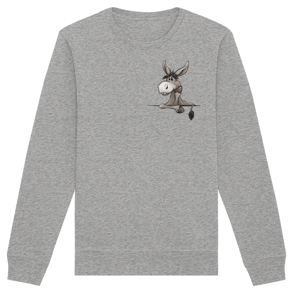 Lustiger lässiger Esel - Organic Basic Unisex Sweatshirt