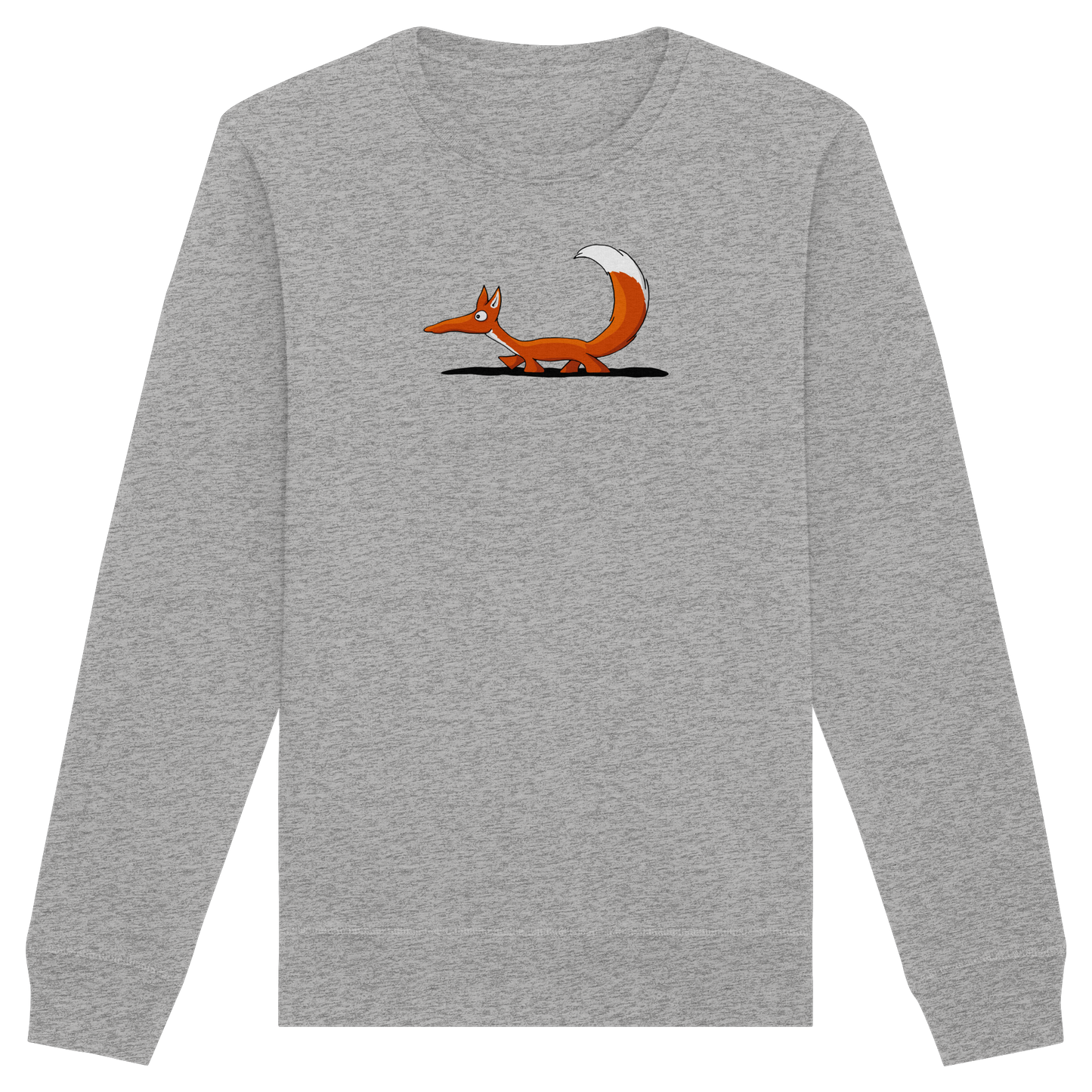 Lässiger cooler Fuchs | Mr. Fox, der Schleicher - Organic Basic Unisex Sweatshirt