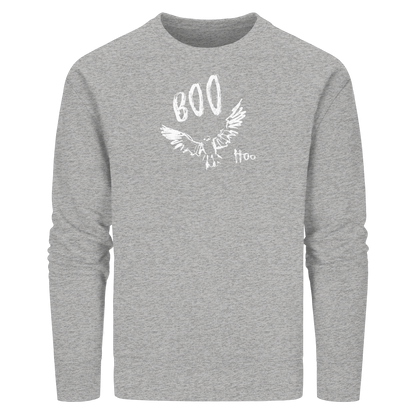 Boo Hoo! Fliegende Eule  - Organic Basic Unisex Sweatshirt