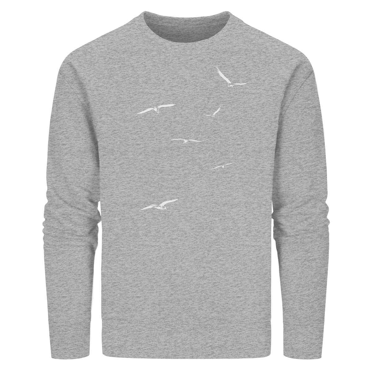 Vogelschwarm – Traum vom Fliegen - Organic Basic Unisex Sweatshirt