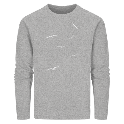 Vogelschwarm – Traum vom Fliegen - Organic Basic Unisex Sweatshirt