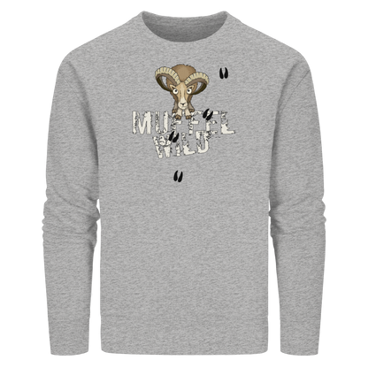 Muffel Wild Mufflon - Organic Basic Unisex Sweatshirt