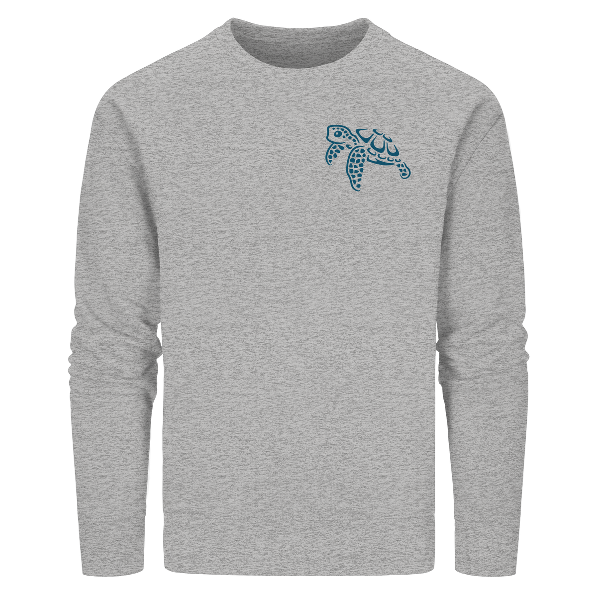 Lässig lustige Wasserschildkröte - Organic Basic Unisex Sweatshirt