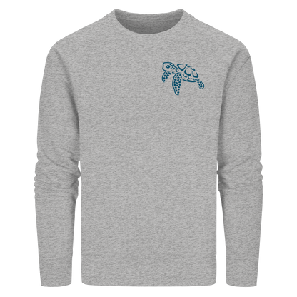 Lässig lustige Wasserschildkröte - Organic Basic Unisex Sweatshirt