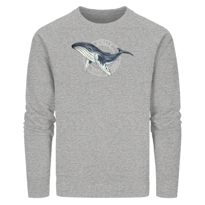 Whale, Hello There | Buckelwal - Organic Basic Unisex Sweatshirt