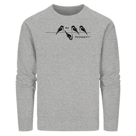 Sei anders, kleiner Spatz - Organic Basic Unisex Sweatshirt