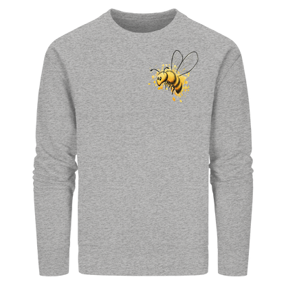 Lässige kleine Honig-Biene - Organic Basic Unisex Sweatshirt